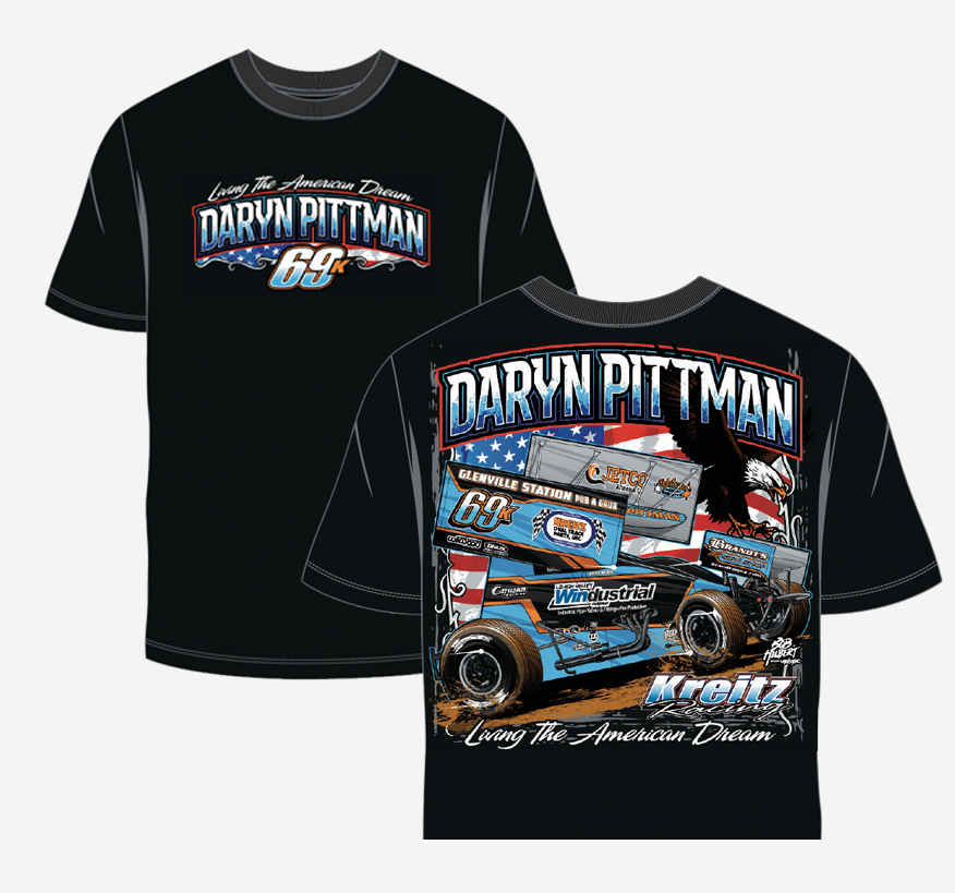 Daryn Pittman 2026 American Dream T-Shirt - Black