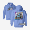 Billboard Graphic Hoodie - Carolina Blue